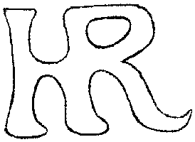 [HR logo, as hand-drawn directly on mimeo stencil]